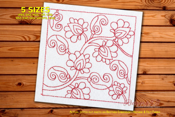 Abstract Flower Pattern: A Burst of Joy for Your Projects