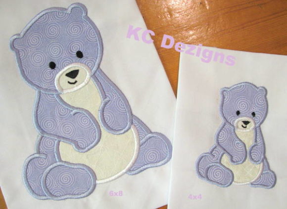 Cute and Charming Polar Bear Applique