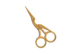 Golden Bird Scissors: A Touch of Elegance