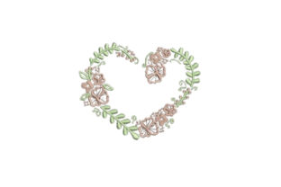 Heartshaped Flower Wreath: A Fresh Spring Vibe