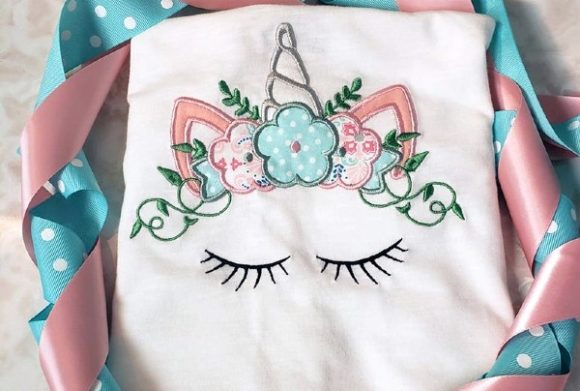 Poison Ivy Unicorn Applique: A Unique Design