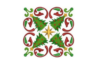 Tree Quilt Block: A Festive Addition to Your Holiday Collection